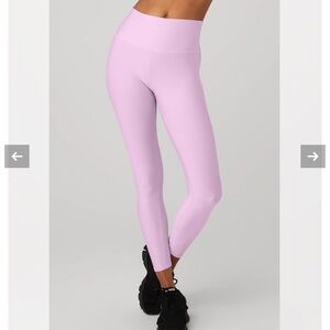 Alo Sugar Plum Pink Size Small 7/8 Leggings